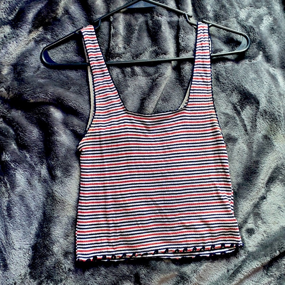 American eagle cropped tank top